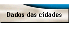 Dados das cidades