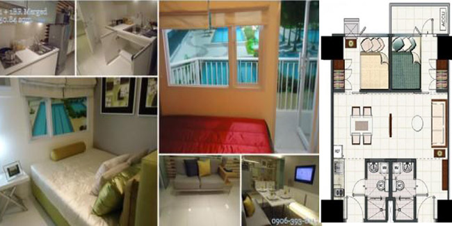 1 + 1BR with balcony