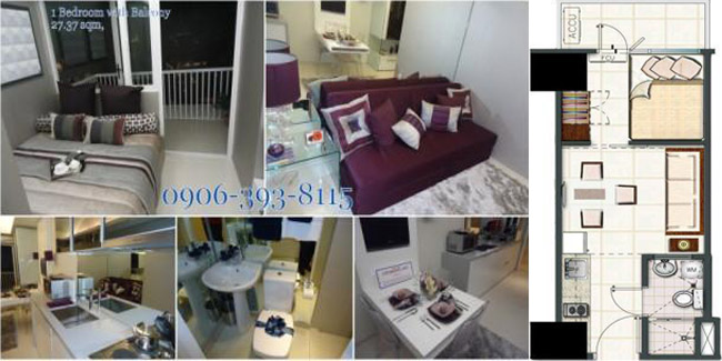 1 Bedroom with balcony