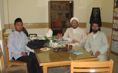 L-R: SMERI ERO, Shaykh Tabar and Sayyid Hashimi