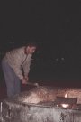 You can't toast marshmallows with that flame!  Let me add another log!