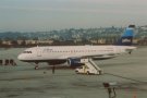 The planes might be new, but the stair-mobile was taken from Delta!