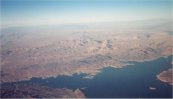 View from airplane, shortly after takeoff.