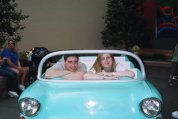 Lookout!  Nataliya behind the wheel!
