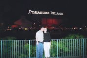 What sort of pleasure goes on on this island?