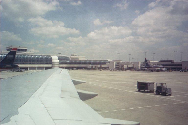 Taxing to the runway