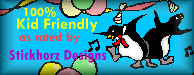 Kid Friendly Award by Stickhorz Designs