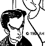 ''Caricature of 'The Deputy (1964)''' by AL HIRSCHFELD