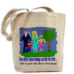 Abuse Awareness Totebag