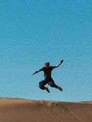 A "ya-hoo" over the sahara
