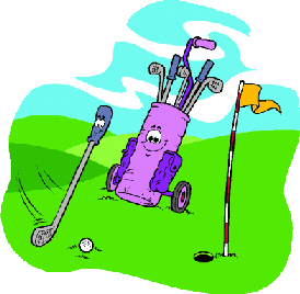 golfbag/clubs