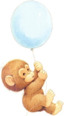 monkey/balloon