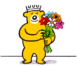 bear/flowers