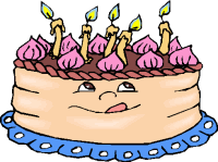 smiling cake