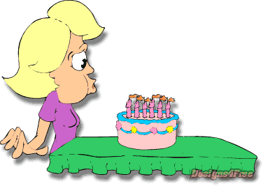 woman/cake
