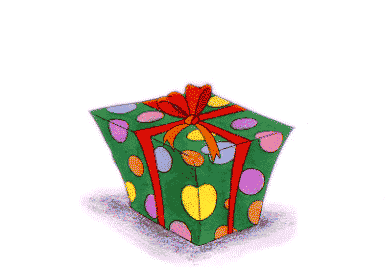 heart popin out of gift