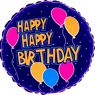 Happy Birthday balloon