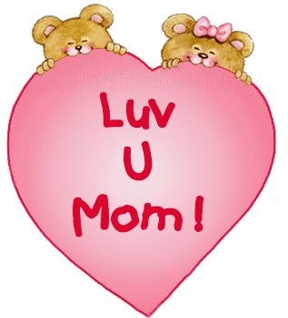 bears/heart/luv u mom