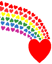 rainbow heart
