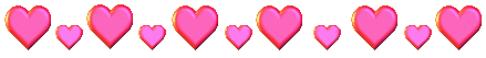 pink heart line