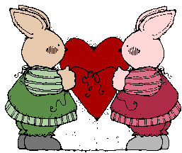rabbits/heart