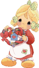 girl heart wreath