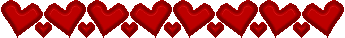 red hearts