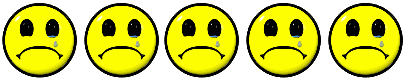 sad smiley line