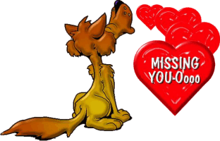 missing you/dog