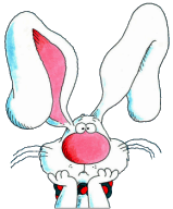 sad rabbit