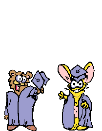 bunny graduates