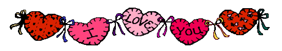 I love you hearts