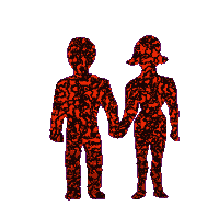 couple kissing