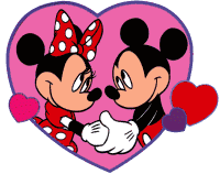Mick & Min in a heart