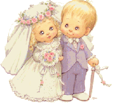 Tykes bride & groom