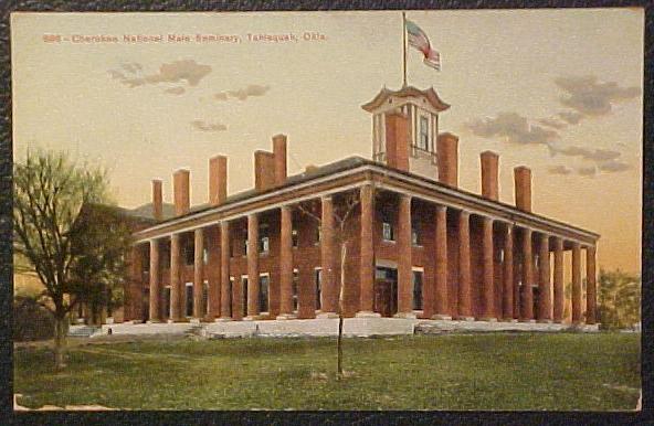 Cherokee Male Semianary, (1909) Tahlequah, Okla