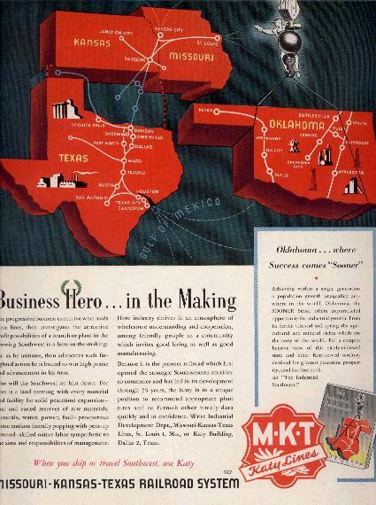 Old Advertisement for MKT