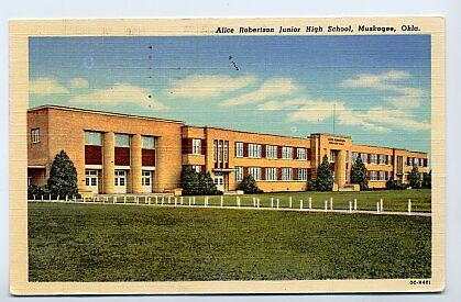 Alice Robertson Junior High, Muskogee, OK 1951