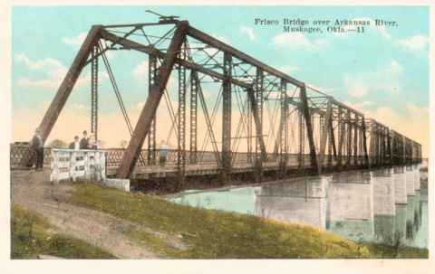 Frisco Bridge over&nbsp; Arkansas River