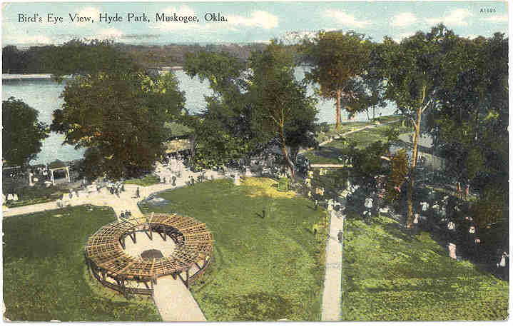 Bird's Eye View - Hyde Park - Muskogee, OK
