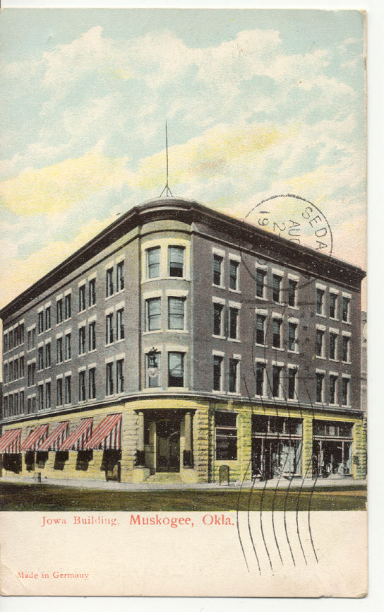 Iowa Building, Muskogee, OK 1907