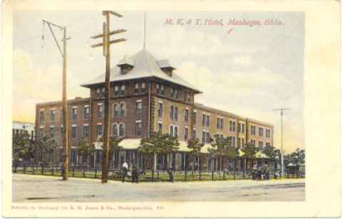 M K & T Railroad Hotel 1910