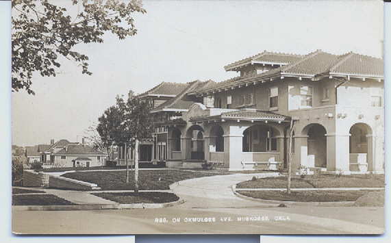 residence on Okmulgee; Muskogee, Ok