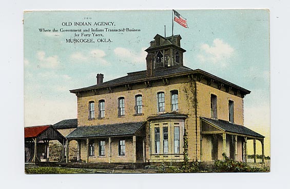 Old Indian Agency (1909), Muskogee, Okla
