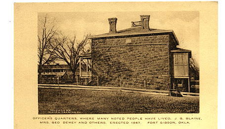 Officer's Quarters, Fort Gibson, Oklahoma