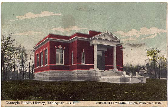 Carnegie Public Library, Tahlequah, OK