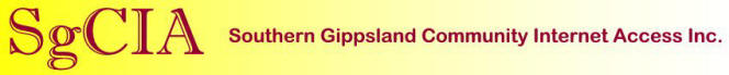 SgCIA (Southern Gippsland Community Internet Access Inc)