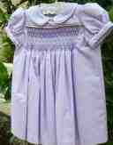 Smocked baby dress
