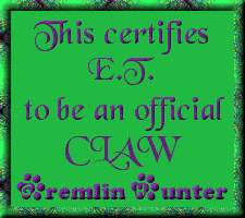 Gremlins Membership card