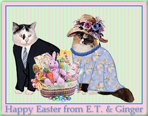E.T. and Ginger's Card